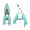 Plastic Mini Pocket Scissors Cartoon Cross Stitch Thread Trimmer  School Office Supplies