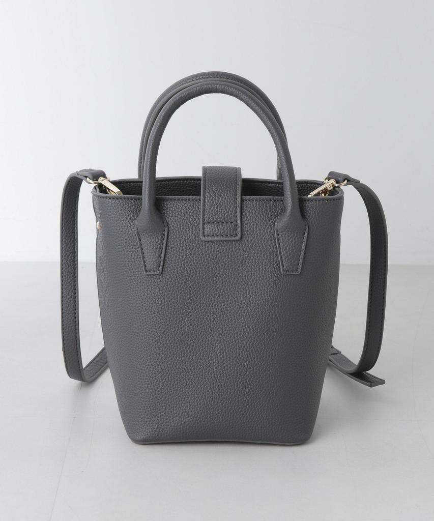 Nano Universe Buckle Mini Bag, Women's, F 037, Ivory, 669-4232305