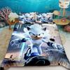Teens Sonic Duvet Cover Set Hedgehog Cartoon Bedding Set 1 Quilt Cover Bedroom Dormitory Decor Best Gifts