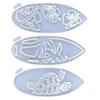 Flexible Silicone Mold Surfboard Shaped Wall Decorations Mould Epoxy Resin Moulds Jewelry Tool for Craft Enthusiasts