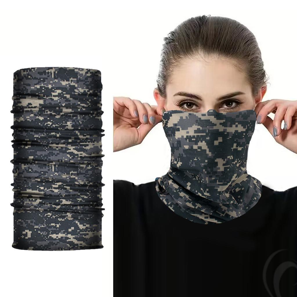 Outdoor Sport Radfahren Schal Atmungsaktiv Sonnenschutz Kopftuch Magisches Stirnband Schal Radsportmaske Nackenbedeckung Für Männer und Frauen