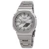 G-Shock GM2110D-7A Silver Stainless Steel Watch