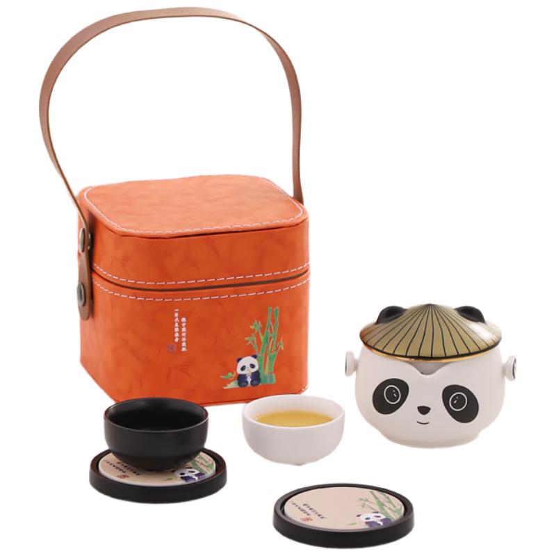 I Ding Panda Portable Travel Tea Set