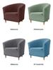 Thick Twill Non-Slip Semi-Circular Sofa Cover for Home or Hotel