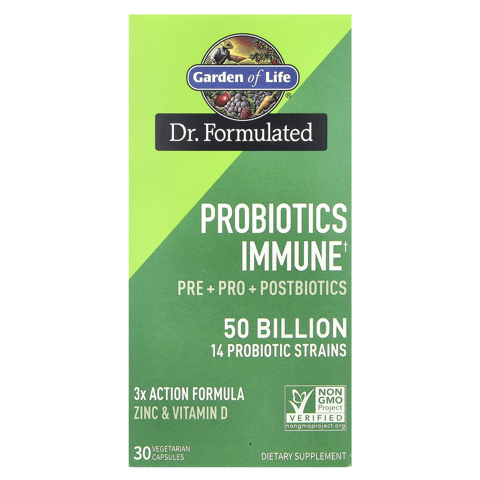 

Probiotics Immune, 30 Veggie Capsules
