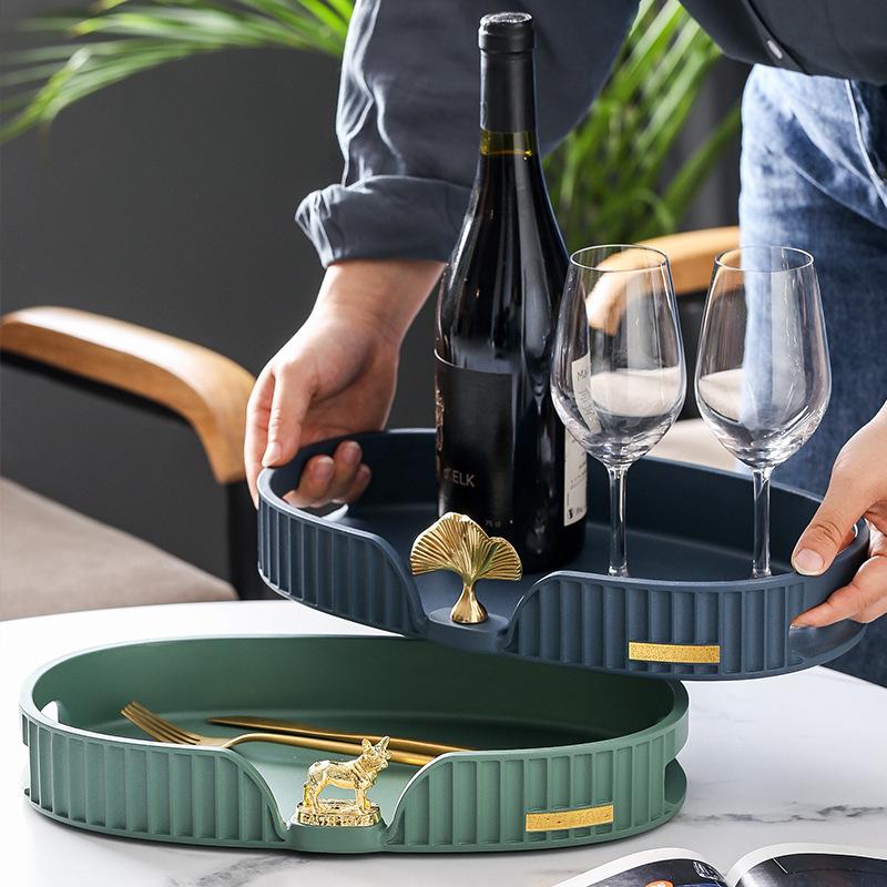 Haushalts Wohnzimmer Couchtisch Aufbewahrungsschale Modern Minimalistisch Kreativ Obstschale Aufbewahrungsschale Handwerksdekoration