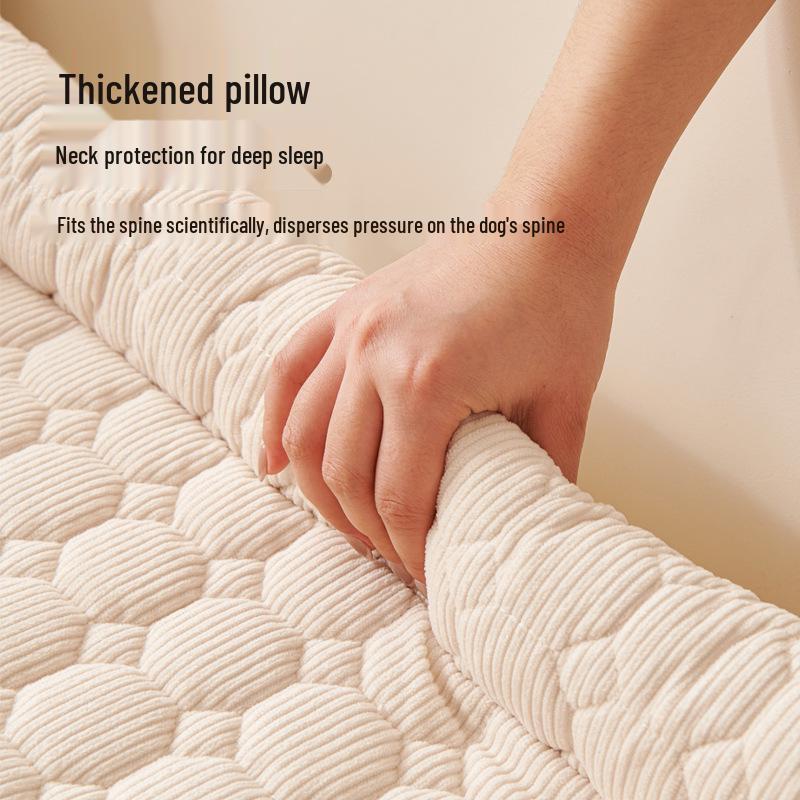 Thickened Anti-Scratch Pet Sofa Cushion: Non-Slip Nest & Mat for Cats and Dogs