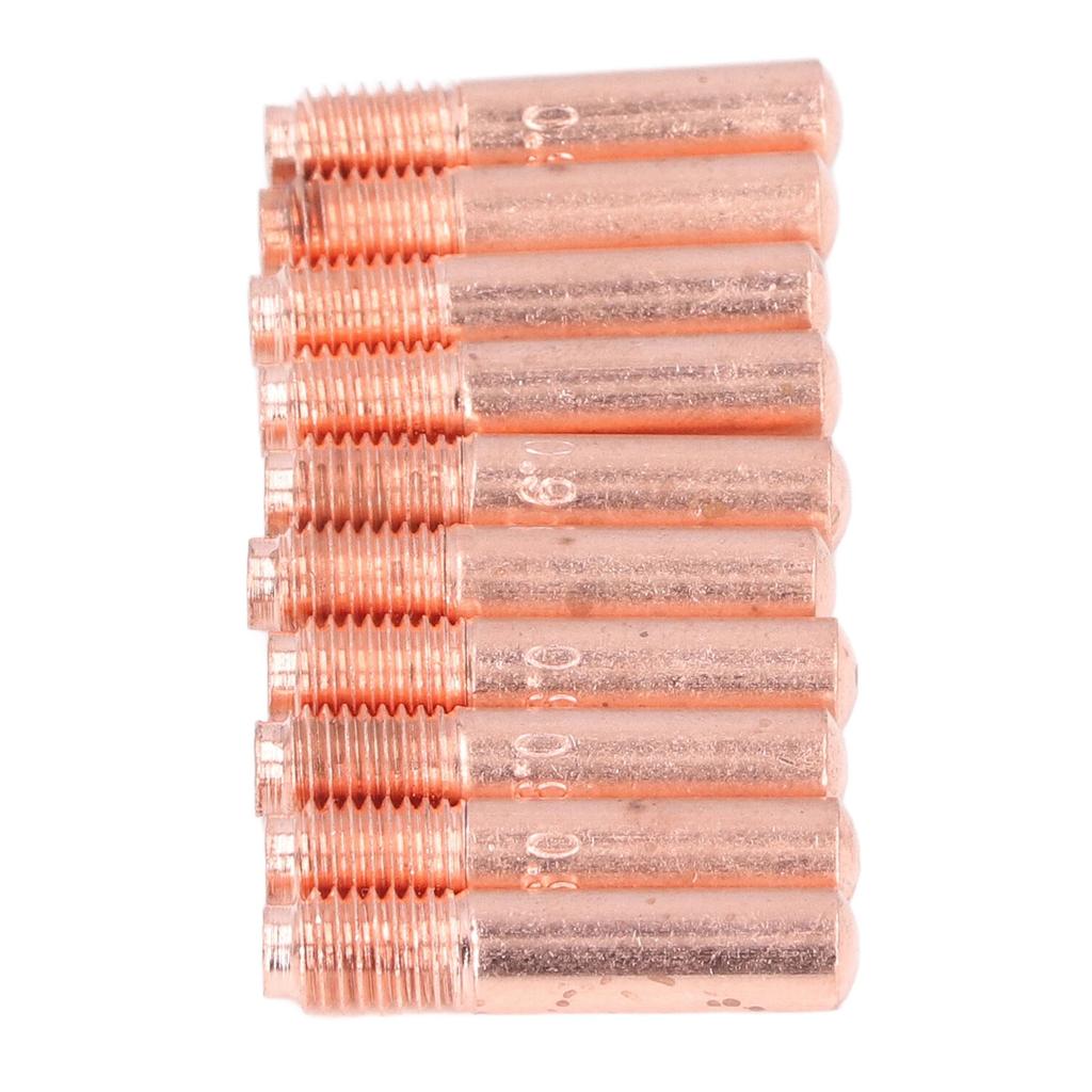 30 STÜCKE Kontaktdüsen 000068 0,035in Schweißspitze Messing Schweißspitze Ersatz für Miller M10 M15 M25