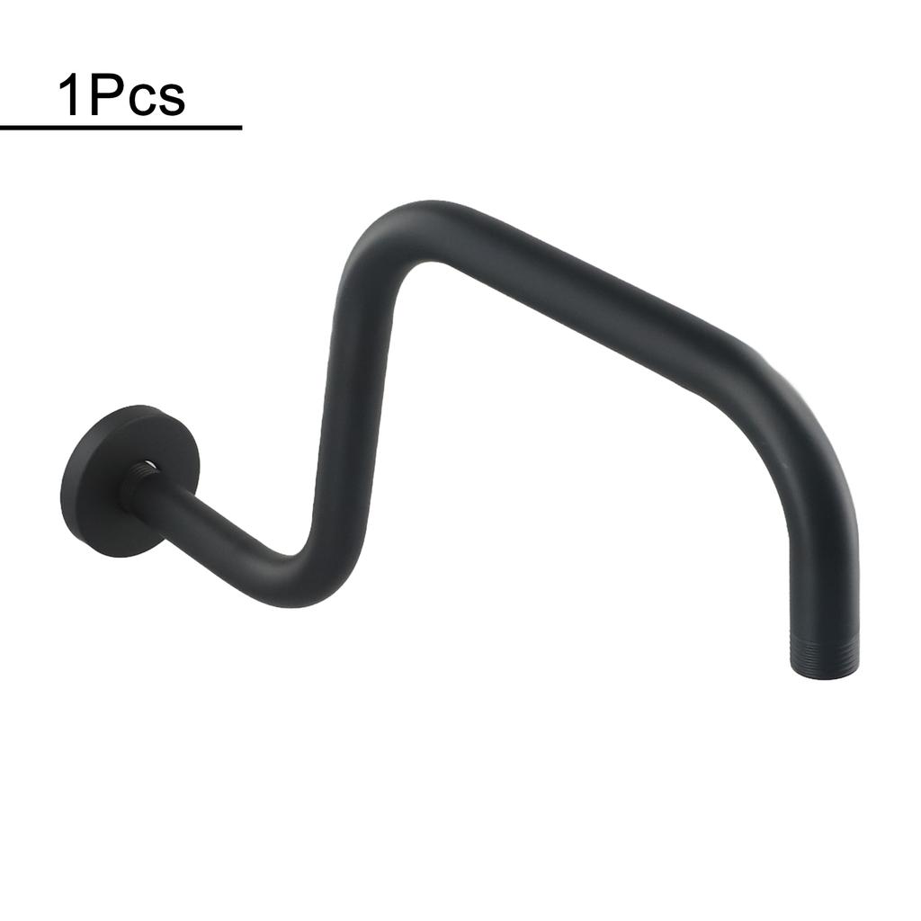 13inch Shower Bracket With Flange Ceiling Mount Shower Head Extension Rainfall Shower Arm Bath Sprayer Head Adapter Accessories