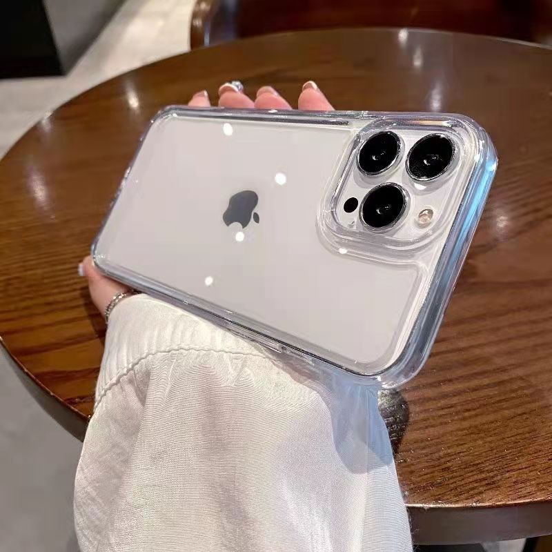 Space Shell Suitable for Apple 16 Acrylic IPhone 15 Mobile Phone Case 14pro All-inclusive Xr Transparent 11 Anti-fall 78p