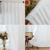 1 Panel Raff-Fenstervorhang, Romantische Raff-Vorhänge für Schlafzimmer, Wohnzimmer oder Esszimmer Bauernhaus Hütte Heimdekoration