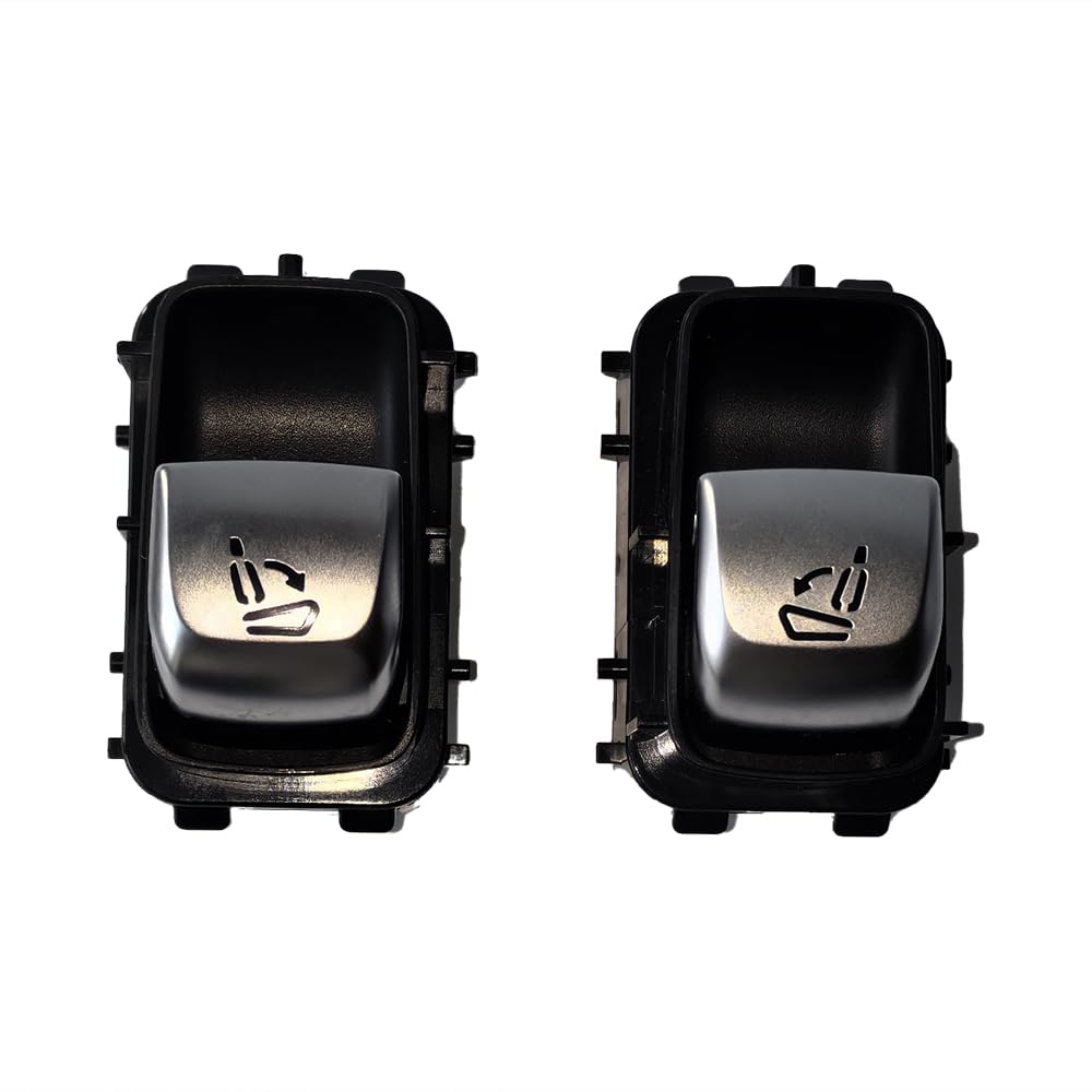 Seat Backrest Release Switch Replace 2059056611 Seat Adjust Button Switch for Mercedes-Benz E GLC C W205 W253 W213(Black-Right)