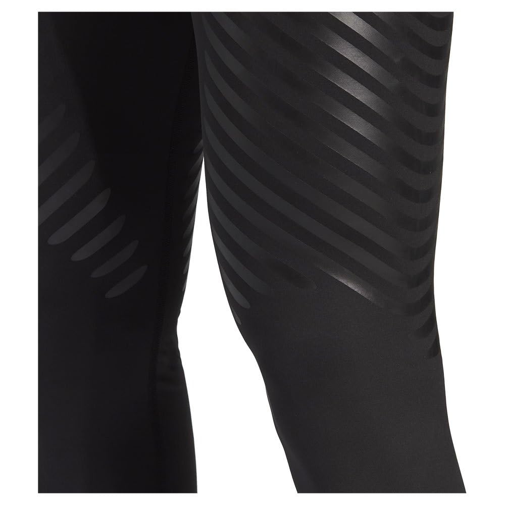 Adidas TechFit Control x Size XL RHEON™ Full-Length Leggings, Men's MMI02, Black/Black (HS9812),