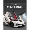 1/18 Apollo Project EVO Supercar Alloy Car Diecasts & Toy Vehicles Metal Toy Car Model Sound and Light Collection Kids Toy