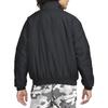 Nike Solid Color Logo Patch Zip-Up Jacket Unisex Jackets Black DN1267-014