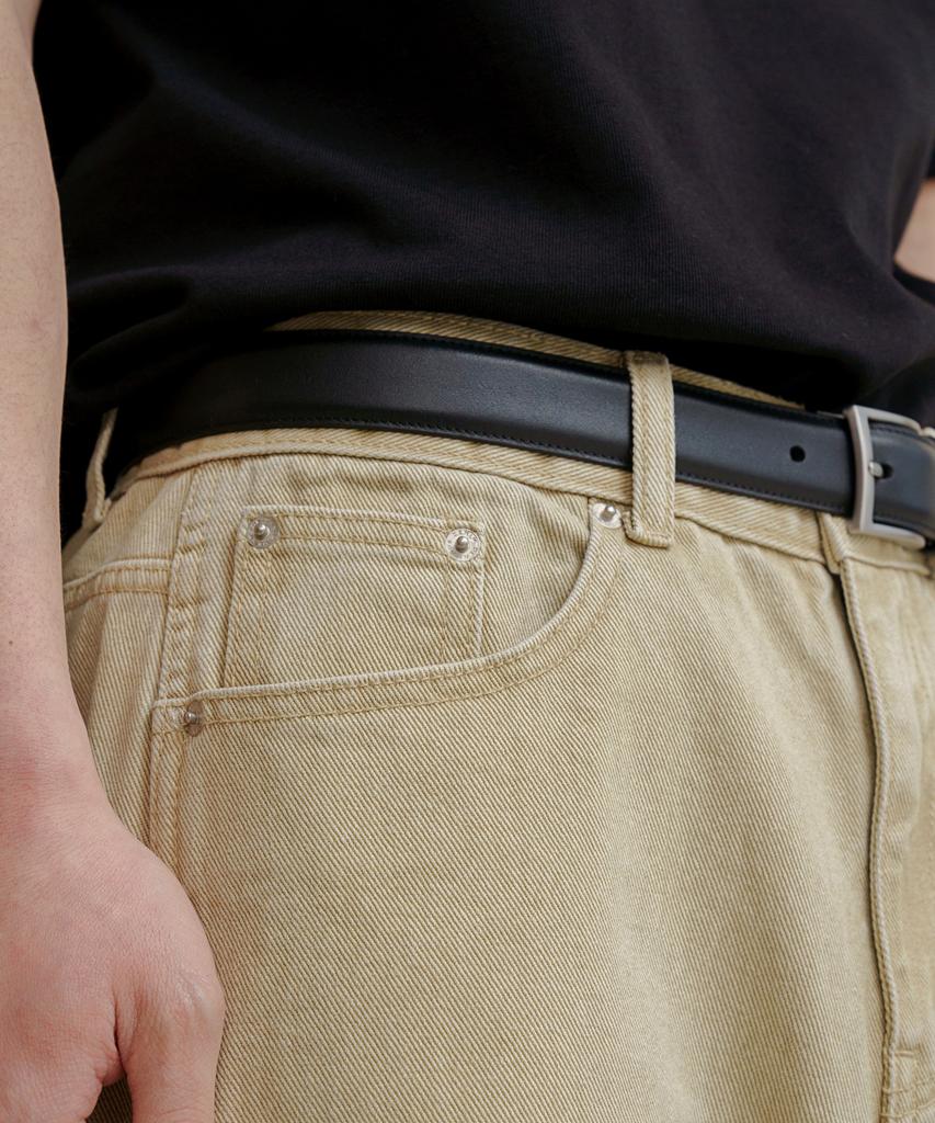 DENMADE Den06391 Beige Fade Out Pants [Curved Extra Wide Fit]