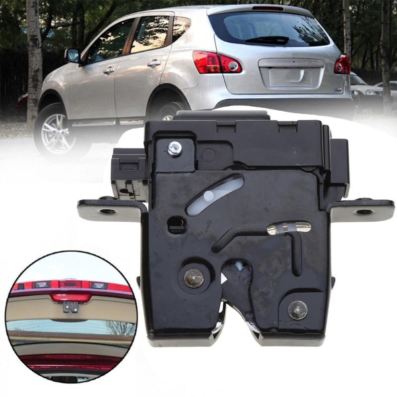 Conjunto de trava para porta traseira traseira, atuador de bloqueio de porta-malas para micra mk3 qashqai j10 substitui 905022dx0a 90502-2dx0a