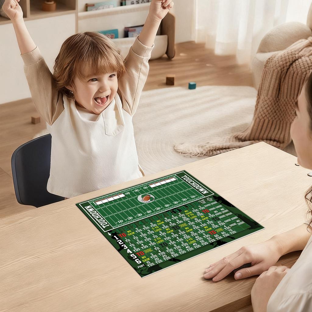 Creative Football Dice Board Game, Fun Strategy Game Set For Family Interaction And Entertainment 5ml