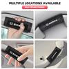 1/2PCS Car Interior Car Roof Handle Plush Protective Cover For Honda Civic Fit Accord City Vezel CR-V S660 Odyssey HR-V Insight
