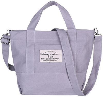 [Angel Moon] Women's Bag, Handbag, Shoulder Bag, Cute, Small, Canvas, Commuter Bag, Shoulder Bag, Formal, Business Bag, Casual Bag, PU Leather, High S
