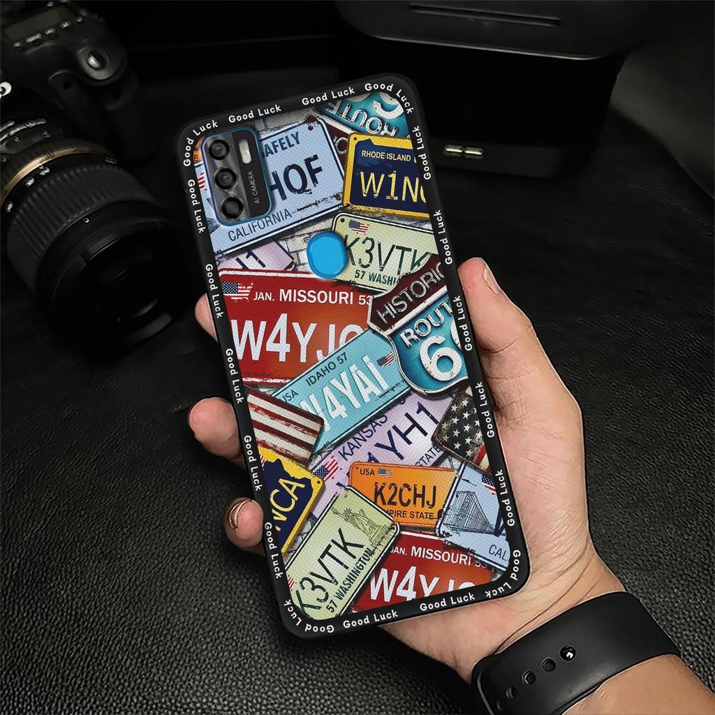 Waterproof Cute Phone Case For ZTE Blade A7S 2020/Optus X Pro/P650 Pro Soft Case Anti-dust Anti-knock Durable Cover TPU