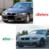 Front Bumper Lip Body Kit For BMW 3 Series E92 E93 M3 M-Tech 2006-2009 / 2010-2013 Fog Lamp Cover Trim Front Canards Splitter