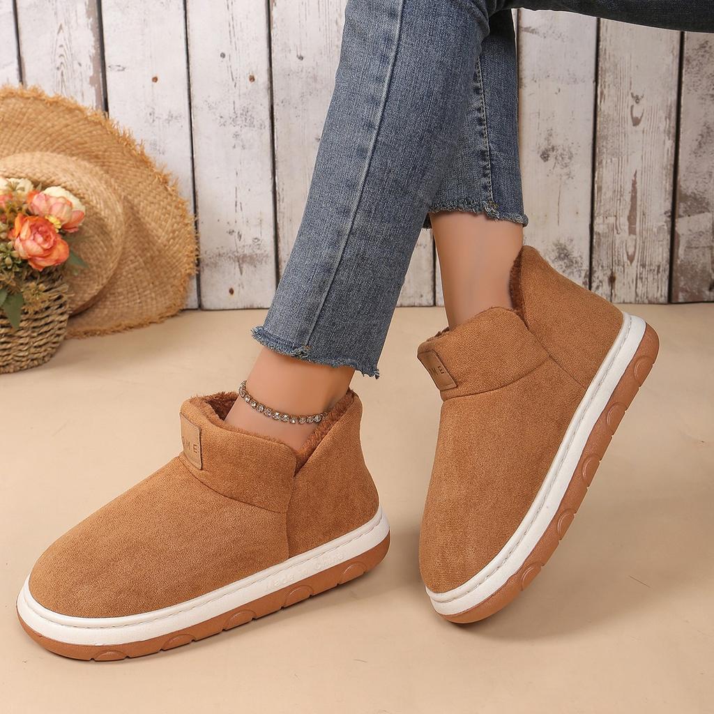 Women Boots 2024 New Thickened Fluff Snow Boots Comfortable Warm Ankle Boots Women Winter Classic Ladies Chunky Shoes Women