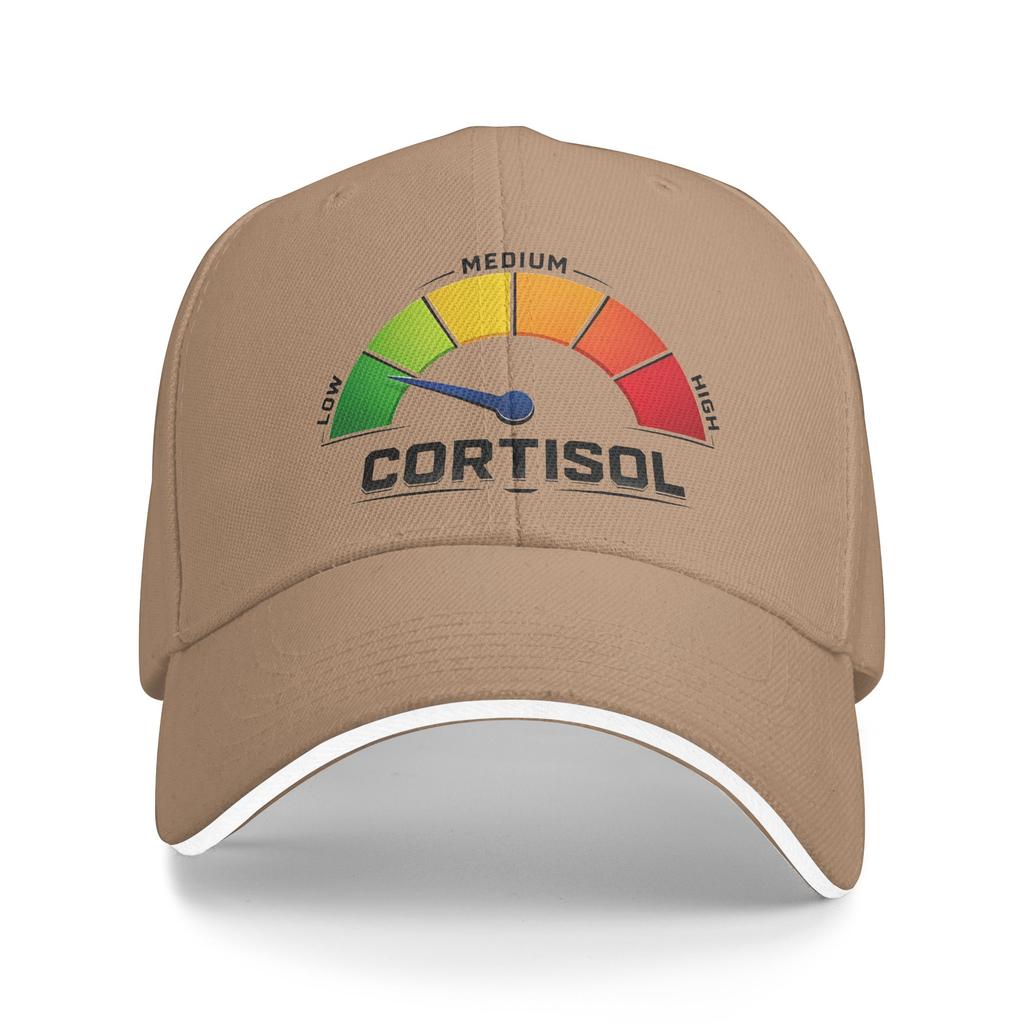 Low Cortisol Levels V Meme Baseball Cap Y2k Funny Trucker Hat Summer Men Adult Kpop Rock Baseball Caps