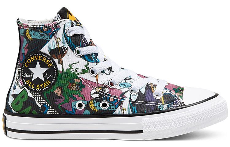 Batman X Converse Chuck Taylor All Star High Top High Top Casual Canvas Shoes Multicolor Teenagers 367307C