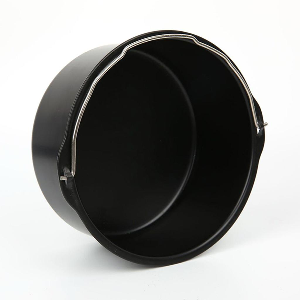 Nonstick Bakeware Set Coated Round Baking Pan & Pot With Handle Carbon Steel Cake Pizza Pan Kitchen Baking Stencil