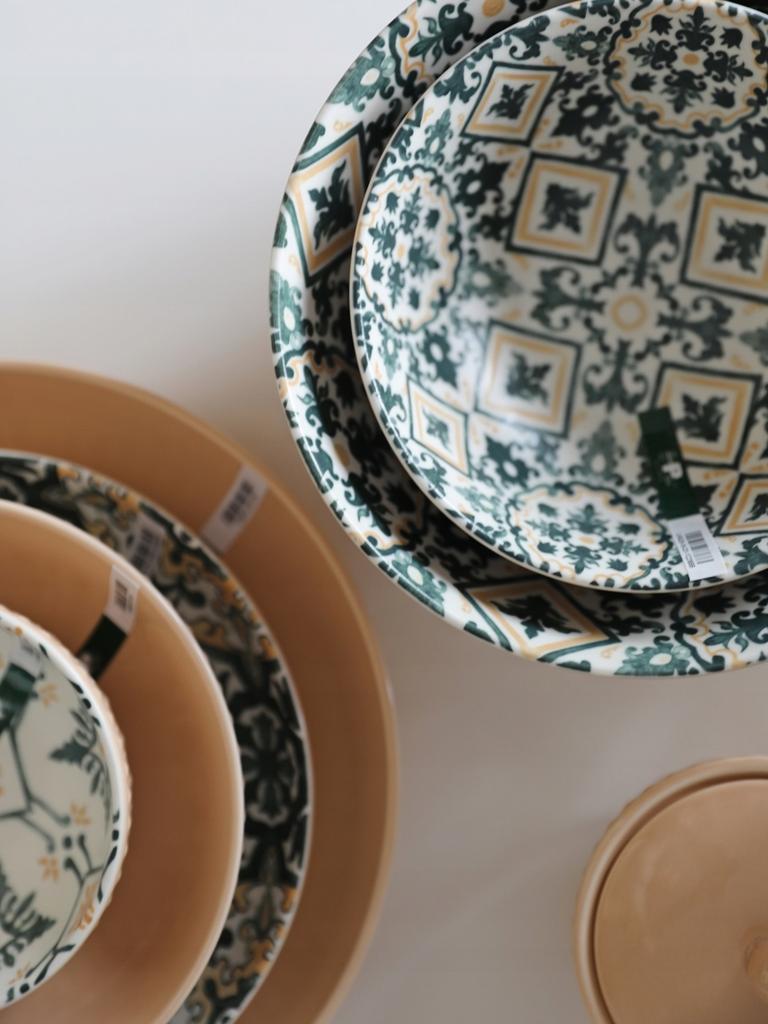 BOWL 16cm SALAD BOWL FOR APPETIZERS AND DIPS MOSAIQUE BEIGE LINE