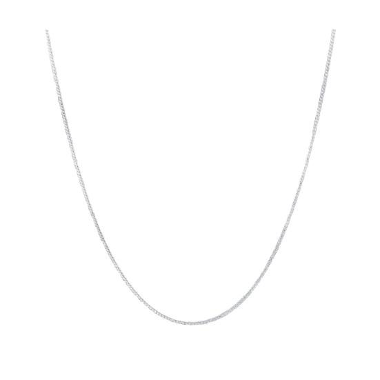 Unisex Necklace Stainless Copper Lobster Clip Hollow Out Chain Solid Color Luster Punk Hip Hop Polished Birthday Gift