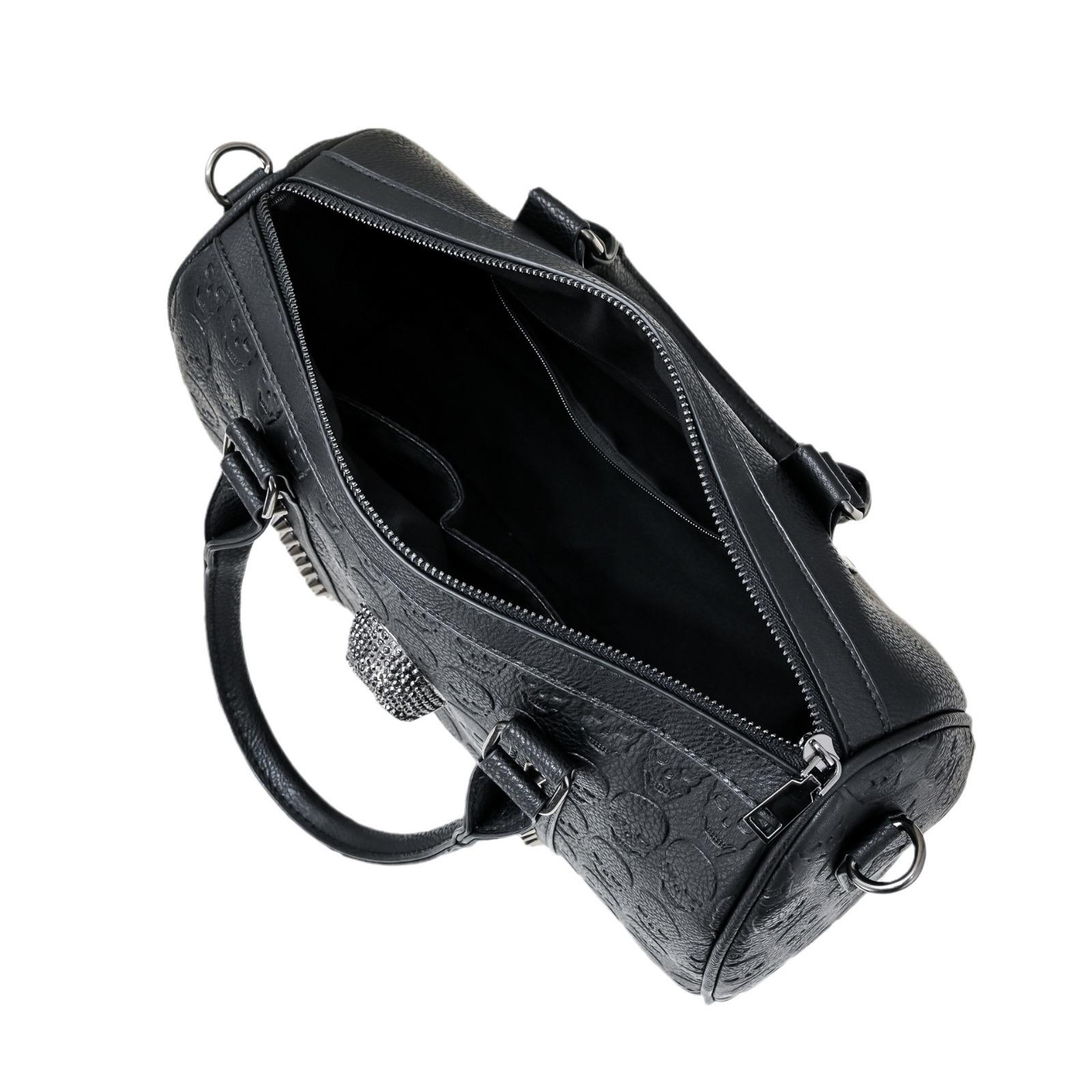 Новая мужская и женская ручная дорожная сумка через плечо большой вместимости с головкой — фото 5