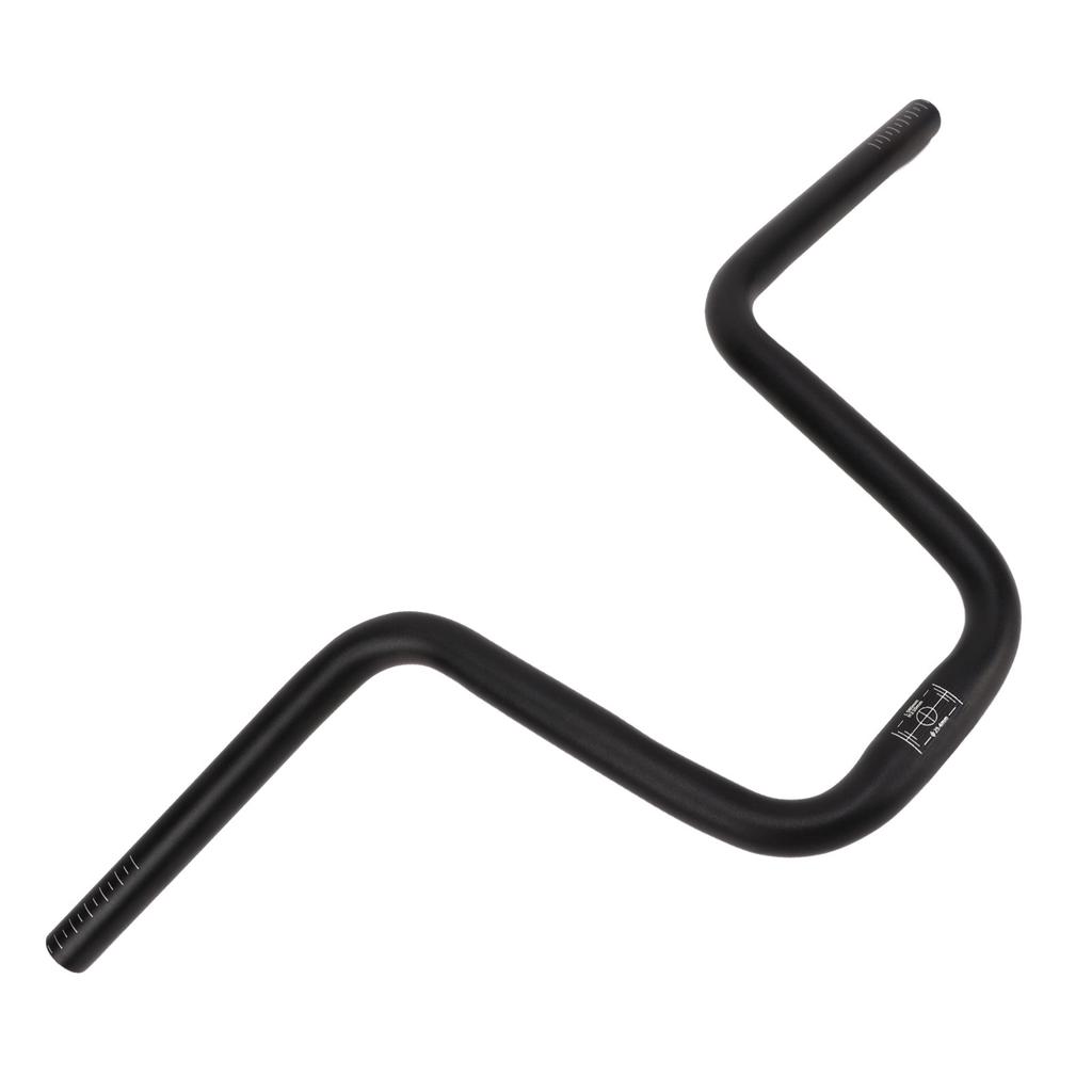 Mountain Bike Handlebar 25.4mm Diameter 580mm Extra Long Handlebar Aluminum Alloy Folding Road Bike