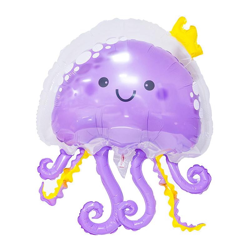 1Pcs Jellyfish Inflatable Balloon Birthday Party Decoration Floating Ballon Scene Decoration Bubble Ball Purple Pink Blue