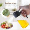 Large Capacity Leak-Proof Oil Spray & Pour Pot with Cover and Handle