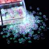6 Grids Cherry Blossom Petal Nail Art Glitters 3D Nail Sequins Color Glitters