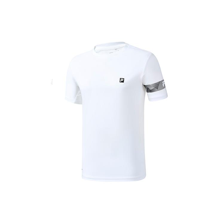 

New FILA Athletics T Shirt Men s Jade White A11M221118F-WT XXXL