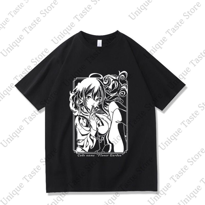 Anime Spy Classroom T Shirt Lily Cartoon Cute Print Tshirt Unisex Women Summer Cotton Short Sleeve Tee Harajuku Fashion Loose Tops