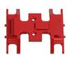 RC Middle Gear Box Plate Aluminum Alloy High Strength Remote Control Car Parts AccessoriesRed