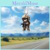 Acrylic Cartoon Soldier Car Decor Whimsical Design Fun Interior Decoration For Vehicle Enthusiasts