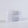 Clear Round Plastic Coin Holder For Easy Viewing And Display Of Collectible Items With Protective Cover