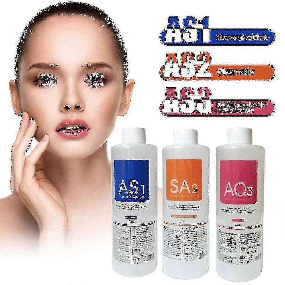 Sada roztoků pro aqua peeling Malý bublinkový roztok pro kosmetický přístroj Čištění pleti Ft_usmddsa