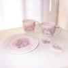 Sanrio 50th Anniversary and 20th Anniversary Commemorative Microwave and Dishwasher Character Made In Product Number 320162 "My Melody" "Kuromi"