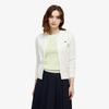 Women's Openwork Crewneck Short Sleeve Sweater AF900E-56GBIC