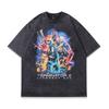 European And American Street Retro Heavy Weight Short-Sleeved T-Shirt Men'S And Women'S Hiphop Loose Lazy Wind Half-Sleeved Tee Shirt