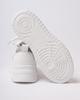 Кроссовки на платформе с сеткой Allsy 6808 36 белые кожа текстиль