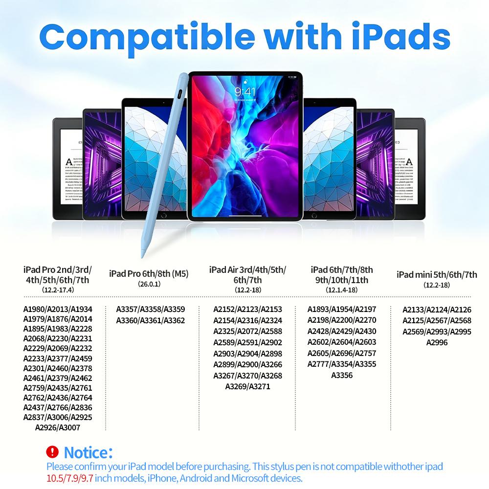 Bulk Factory Active Capacitive Pen  Price Stylus for iPad Pro Air Mini Manufacturer Direct Supply Stylus Pen