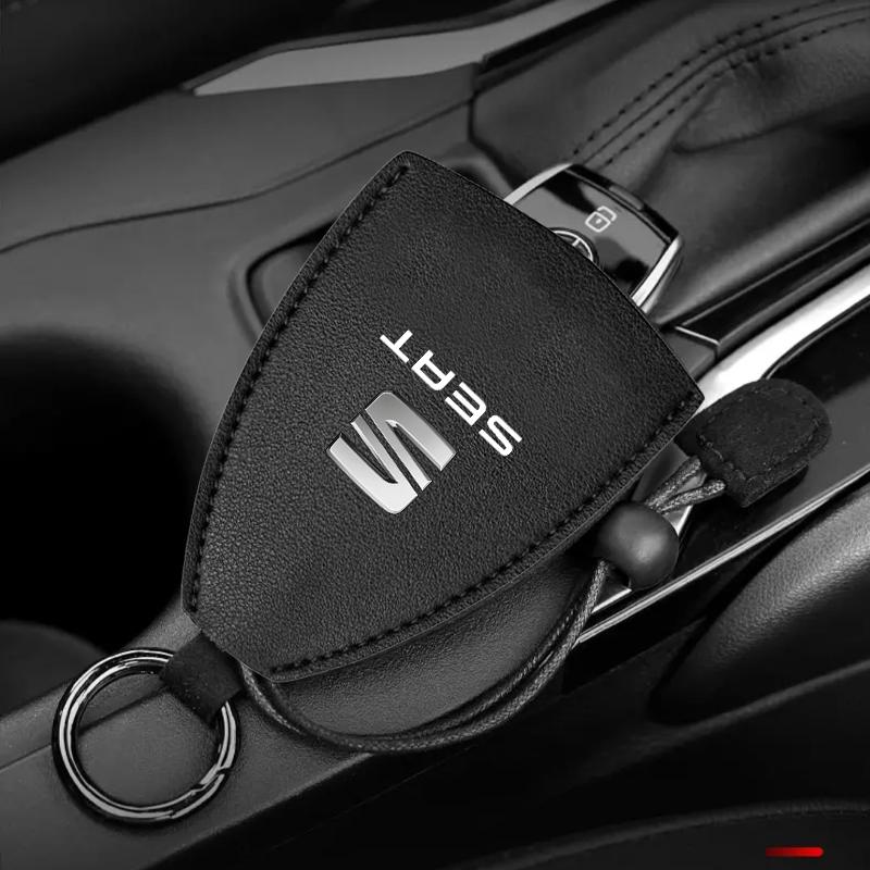 1Pcs Car Key Protection Shell Bag Car Key Case Cover Car Keychain for SEAT Leon FR 5 6 MII Altea 5F Ibiza Toledo Cordoba Alhambra MK3