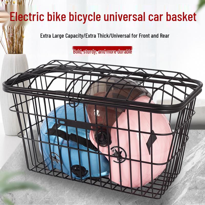 Universal Thickened Basket with Lid for Electric Scooters and Bicycles - Free Shipping